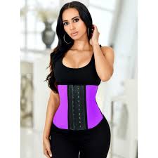 What is a waist trainer. Kim Sport Waist Trainer Purple Angel Curves