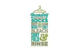 Download Laundry Room Subway Art Hanger Creative Fabrica SVG Cut Files