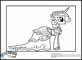 My little pony coloring pages printable. My Little Pony Princess Cadence Coloring Pages Coloring Home