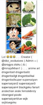 Maybe you would like to learn more about one of these? O Fbcomdbzexclusives Cauliflower Caulifla Broly Broccoli Fbrcomdbzexclusives Fbcomdb Exclusive Kakkarot Carrot Fbcomdbzexclusives Vegetables Vegeta Lol Creator Admin Anime Art Dragonball Dragonballz Dragonballgt Dragonballkai Dragonballsuper