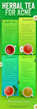 Tea And Acne 4 Teas That Help Progressivehealth Com Medicinal Tea Spearmint Tea Benefits Acne Drink