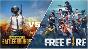 Pubg mobile (above) vs free fire (below). Pubg Vs Freefire Game Comparison Best Games Graphics Game News Today