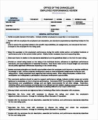 Employee Performance Review Template Pdf Elegant 8 Sample Employee Performance Reviews In 2020 Employee Performance Review Performance Reviews Performance Evaluation