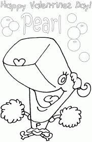 Spongebob valentines day coloring pages. Printable Spongebob Valentine Coloring Sheets For Kids Girls Free Coloring Library