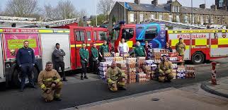 Supermarket Joins Forces With Skipton Firefighters To Deliver Thousands Of Easter Eggs Craven Herald
