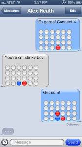 Then, 15 cards are placed facedown adjacent to each player to form their individual draw pile. The Most Painful Way To Play Connect 4 On Your Iphone Image Cult Of Mac
