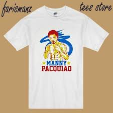 New Manny Pacquiao Pinoy Boxing Champion Mens White T Shirt Size S 3xl Usa Size Ebay
