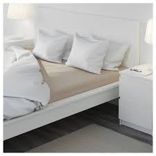 Malm Bettgestell Hoch Weiss Leirsund Ikea Deutschland Malm Bett Verstellbare Betten Spannbettlaken
