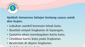 Kunci Jawaban Tema 5 Kelas 3 Sd Halaman 33 35 36 37 38 Buku Tematik Subtema 1 Pembelajaran 5 Tribunnews Com Mobile
