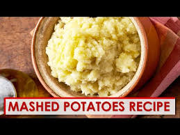 Fresh chestnuts are peeled, cooked or fried and turned into mashed potatoes. Mashed Potatoes Recipe Youtube