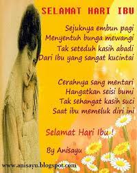 Ini jika kalian belum merasa puas nonton video tadi, berikut ini kami sajikan beberapa contoh puisi ibu tercinta dan tersayang yang menyentuh hati. Puisi Hari Ibu