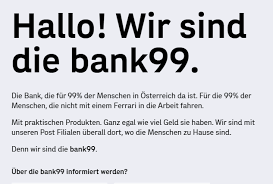 Easybank tilbyr refinansiering av lån og dyr kredittkortgjeld. Bank99 Heisst Die Neue Post Bank Bankkonditionen At
