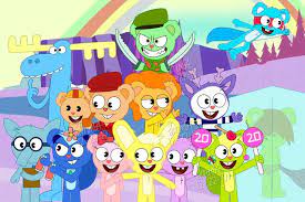 Happy Tree Friends 20th Anniversary By Https Www Deviantart Com Jmx64 On Deviantart Happy Tree Friends Friends Characters 20th Anniversary