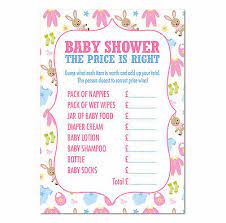 Maybe you would like to learn more about one of these? Baby Baby Shower Price Is Right Game 16 A6 Size Blue Moustache Game For Guests Baby Showers Rainx Cl