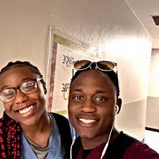 Captured a moment with a friendly stranger at Guthrie Job Corp Center