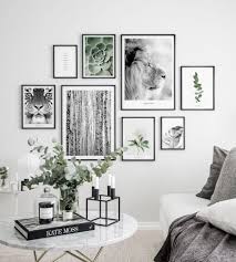 Black And White Gallery Wall I Like The Colour With Black And White Gallery Wall Black Colour Gallery Homedecora In 2020 Gallery Wall Living Room Gallery Wall Design Gallery Wall Inspiration