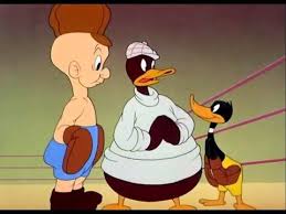 Daffy Duck Ft Elmer Fudd To Duck Or Not To Duck 1943 Classic Animated Cartoon Youtube Duck Cartoon Bugs Bunny Cartoons Daffy Duck