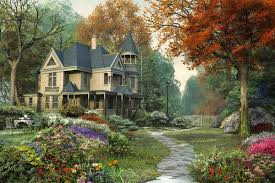 Amazing Landscape Ideas For Front Of House For Great Garden Countryside House Victorian Gardens Landscape