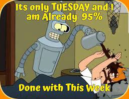 Funny tuesday morning quotes! futurama | Comic book cover, Comic books, Its  only tuesday