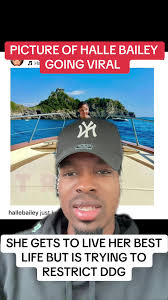 Halle Bailey TikTok at The Beach