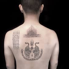 Ẻm này thì không phải thú cưng gì nha! Hinh Xam Khmer Thai Bt Tattoo Thailand Bangkok Borneo Tattoo Tattoos Thai Tattoo Má»—i Hinh XÄƒm Bua Khmer Mang Má»™t Y NghÄ©a Rieng Va Ä'Æ°á»£c Cho La Sá»Ÿ Há»¯u Sieu