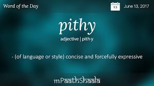 Pithy Words English Vocabulary Words Uncommon Words