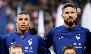 Giroud au stade de france 17/11/2020, club: Kylian Mbappe Digs Out Chelsea Forward Olivier Giroud As France Camp In Turmoil Football Sport Express Co Uk