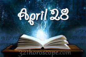 The zodiac is an area of the sky that extends approximately 8° north or south (as measured in celestial latitude) of the ecliptic, the apparent path of the sun across the celestial sphere over the course of the. April 28 Birthday Horoscope Zodiac Sign For April 28th