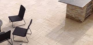 This backyard entertaining area consists of many different types of use color and borders like this to break up large, uninterrupted areas of pavers with little color variation. Learn How To Choose Paver Color Contact Paver House