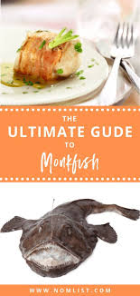 Cooked monkfish doesn't flake like most fish: Pin On Side Dishes
