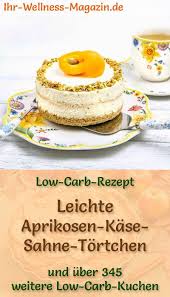 Leichte Low Carb Aprikosen Kase Sahne Tortchen Rezept Ohne Zucker Low Carb Rezepte Kuchen Rezepte Kuchen Ohne Kohlenhydrate