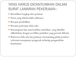 Temukan berbagai contoh surat lamaran kerja disini, selain gambar, kamu bisa download dalam bentuk doc dan pdf, selamat membaca. Surat Lamaran Pekerjaan Ppt Download