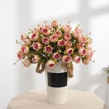 With our help, it is easier than ever to. 1 Bouquet 9 Heads Artificial Flowers Peony Tea Rose Autumn Silk Fake Flowers Buy From 4 On Joom E Commerce Platform