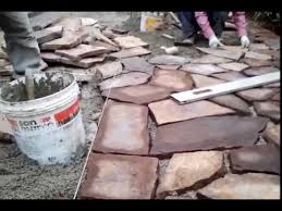 Çatı katınız varsa dekor edebilir istediğiniz gibi araya tahta da. Muthis Tas Ustalari Zemin Kayrak Tasi Doseme Youtube