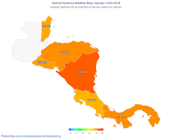 Central America Weather In January In Central America 2020
