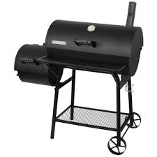 Brinkmann Offset Smoker 810 3016 S The Home Depot Offset Smoker Grilling Outdoor Refrigerator