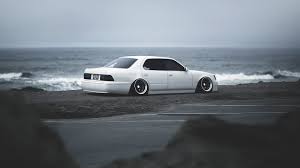 White Sedan Sea Lexus Lexus Ls400 1080p Wallpaper Hdwallpaper Desktop Lexus Lexus Ls Famous Movie Cars