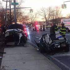 See It Car Split In Half In Oceanside Crash Driver Miraculously Walks Away Oceanside Beach Road Crash