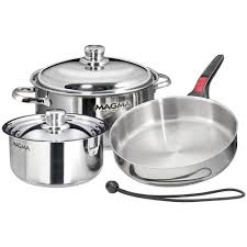 We did not find results for: Magma Stainless Steel 7 Piece Gourmet Nesting Cookware Set 279 95 Whitworths Marine