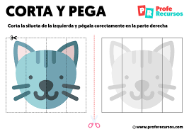 No se necesitan instrucciones de lectura. Ejercicios De Cortar Y Pegar Actividades Con Tijeras