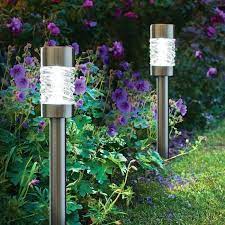 Maybe you would like to learn more about one of these? Martello Outdoor Solar Led Stake Light Brushed Stainless Steel Set Of 4 Lighting Direct