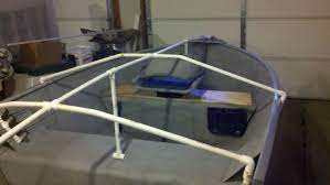 Small Boat Cover Support Diy Boat Cover Support Wooden Boat Building Boat Covers