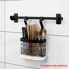 Stainless steel paint kitchen storage rack. Black Paint Stainless Steel Kitchen Storage Rack
