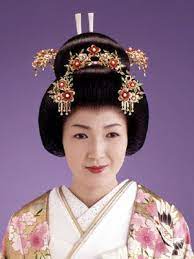 Modern Japanese Bride Hanayome Style Bunkin Takashimada This Is Not A Geisha Japanese Traditional Clothing Japanese Bride Japanese Hairstyle