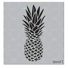 All of our stencils are cut right in the usa and shipped out in 1 business day. Stencil1 Pineapple Small Stencil S1 01 300 S The Home Depot