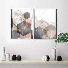 Choose your favorite pink and gray designs and purchase them as wall art, home decor, phone cases, tote bags, and more! Set Of 2 Printable Blush Pink Grey Gold Geometric Art Prints Digital Download Dusky Pink Grey Bedroom Wall Decor Trending Now Wall Art Pink Bedroom Decor Pink Gray Bedroom Grey And