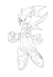 Phenomenal Super Sonic Coloring Pages To Print Approachingtheelephant