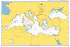 Admiralty Chart 4300 Mediterranean Sea And Black Sea