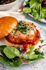 Italian Chicken Burgers Recipe In 2021 Healthy Chicken Recipes Chicken Burgers Recipe Unique Chicken Recipes