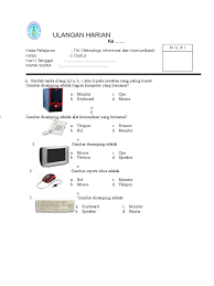 Check spelling or type a new query. Soal Uas Tik Kls 1 Sd Jawabanku Id